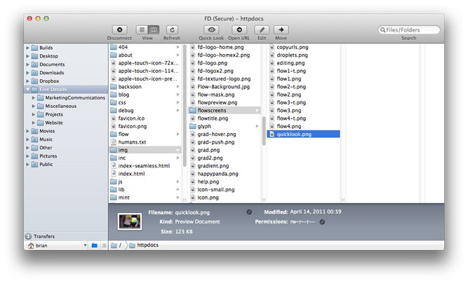 ftp server for mac yosemite